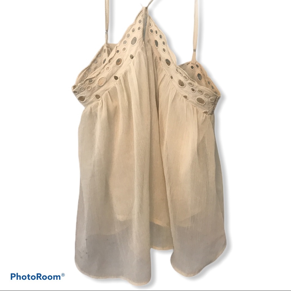 Ivory “let’s eat tonight” top